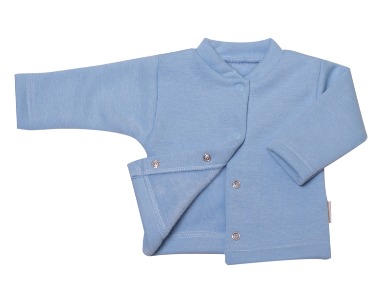 Kabátek s kožíškem MKcool MK2121 světle modrý 68