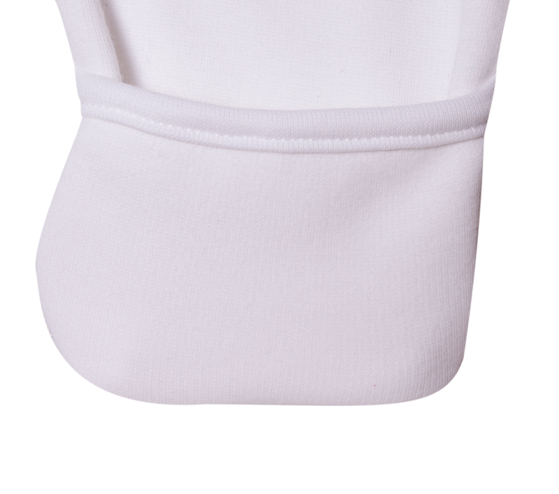 Kombinéza/overal s kožíškem s kapucí "KAPSA" MKcool MK2120K bílá 50