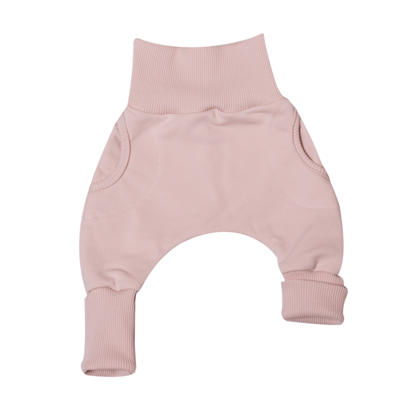 Tepláčky "rostoucí" BAGGY MKcool MK2204 pudrové