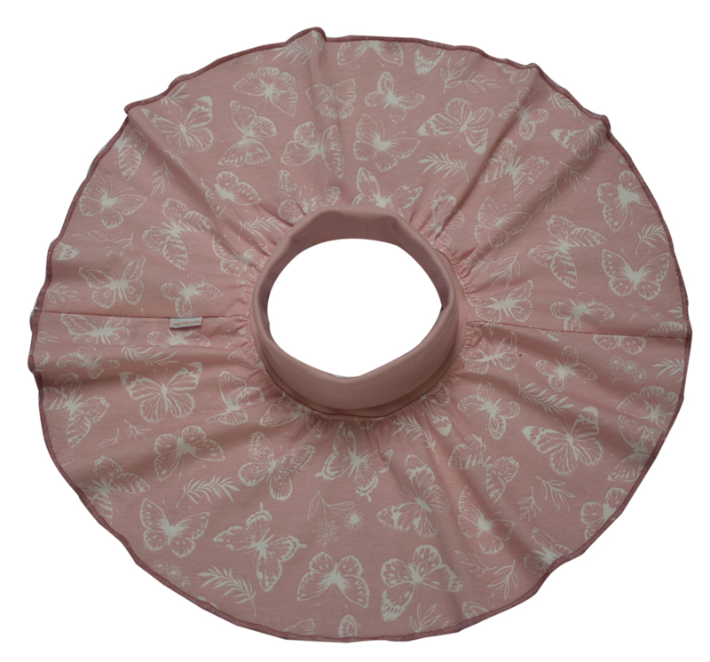 Sukně dívčí "Motýlek" MKcool S00018 starorůžová