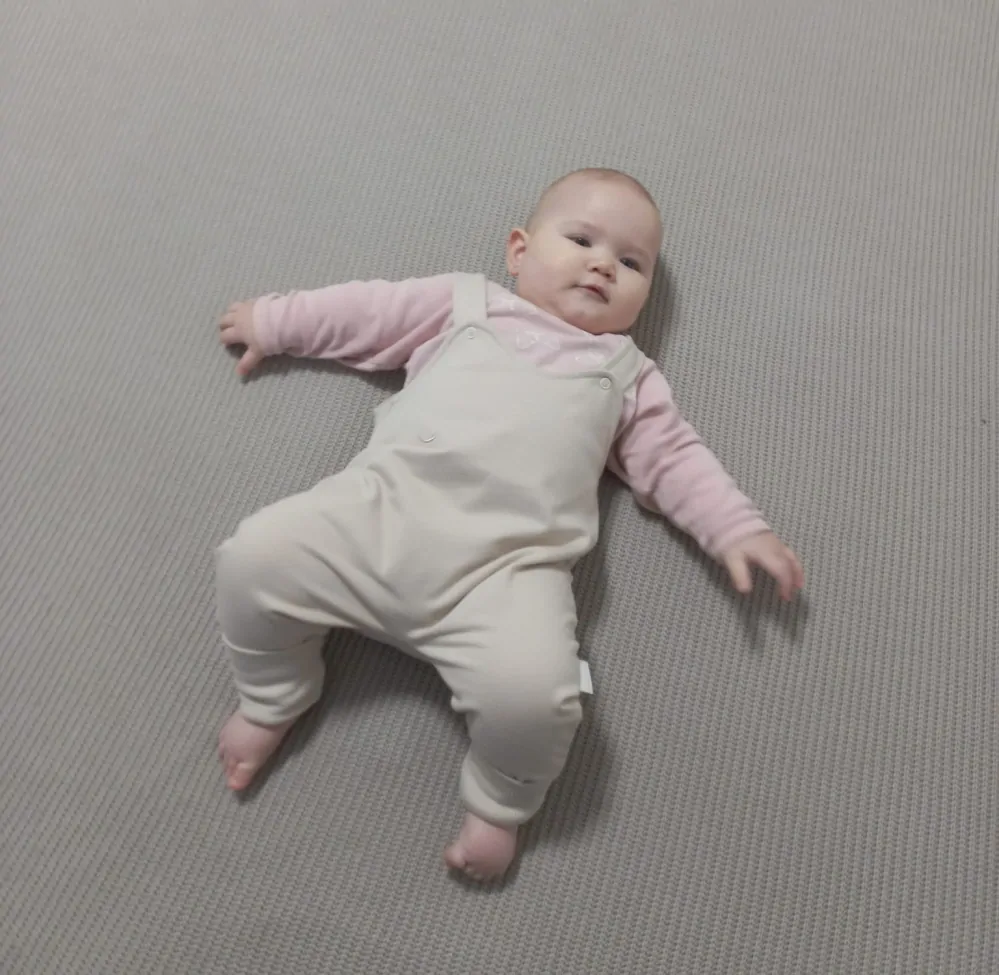 Kojenecké "LACLÁČE" MKcool MK2405 - béžová