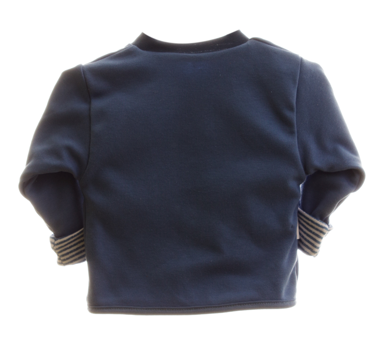 Kabátek oboustranný MKcool KK0011 modrý 74