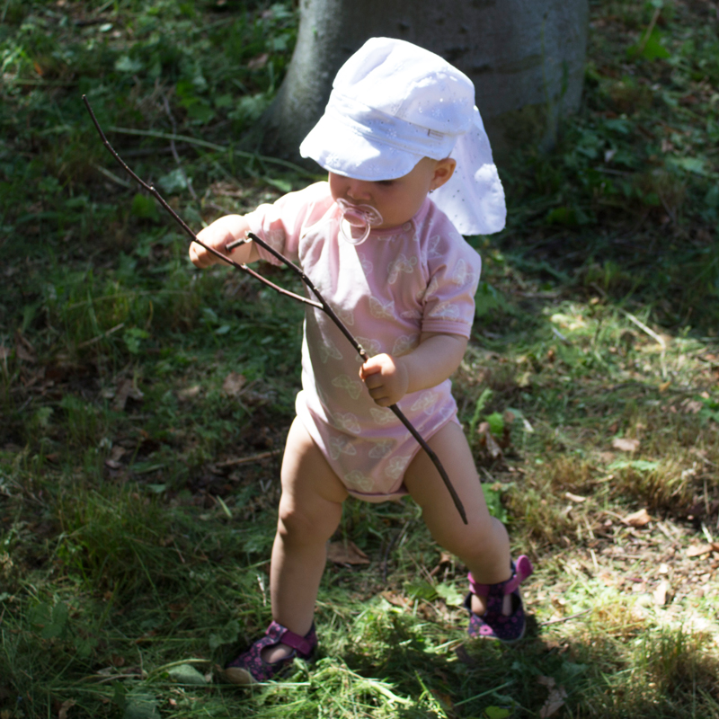 Body kojenecké "MOTÝLEK" MKcool MK2016 KR - starorůžové 68