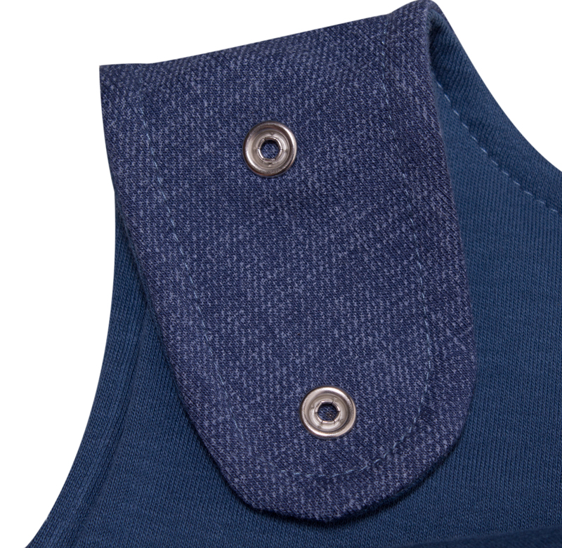 Dívčí šatovka JEANS MKcool MK2202 modrá denim 74