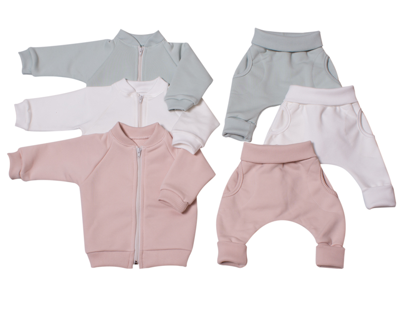 Tepláčky "rostoucí" BAGGY MKcool MK2204 mentolové