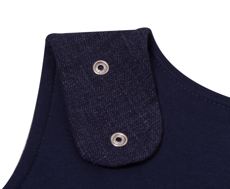 Dívčí šatovka JEANS MKcool MK2202 tmavě modrá denim