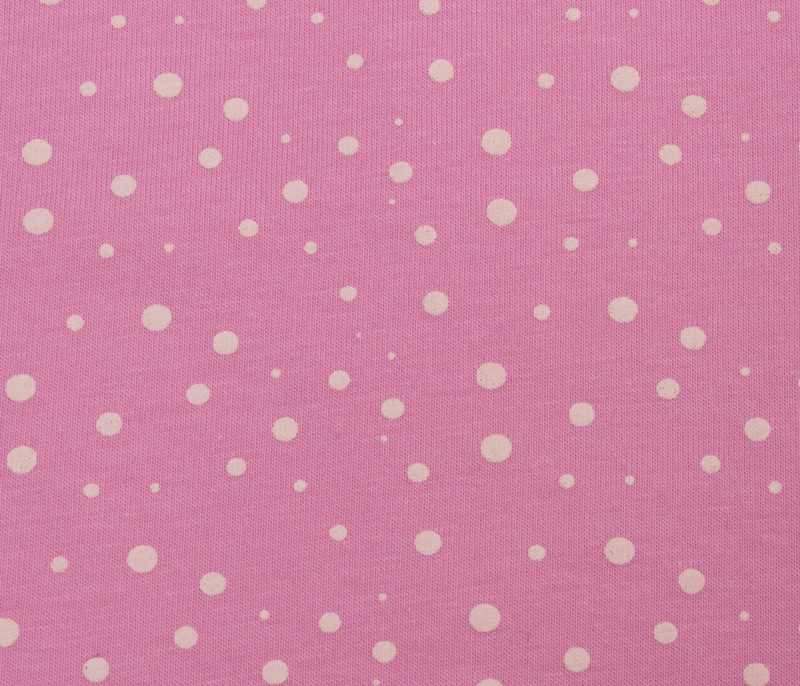 Šaty kojenecké "PUNTÍKY" - 2 kanýrky MKcool MK2219 - růžové 74