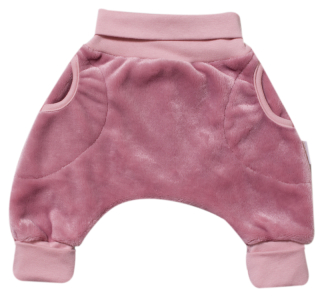 Tepláčky Baggy "rostoucí" wellsoft MKcool MK2227 starorůžové
