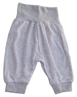 Polodupačky bavlněné bez ťapek MKcool KP0106 šedé