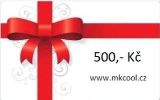 Dárkový poukaz v hodnotě 500,-Kč