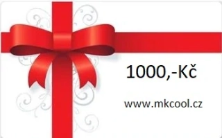 Dárkový poukaz v hodnotě 1000,-Kč