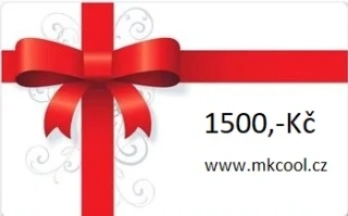 Dárkový poukaz v hodnotě 1500,-Kč