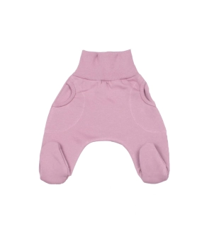 Kalhoty baggy počesané s ťapkami MKcool MK2430 starorůžové