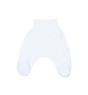 Kalhoty baggy počesané s ťapkami MKcool MK2430 bílé