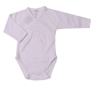 Body kojenecké zavinovací "Králíček" KB2065 bílé