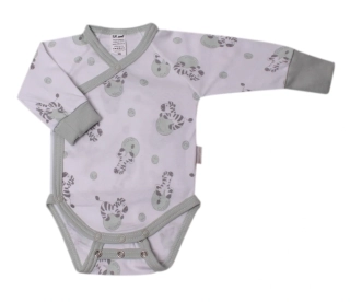 Body kojenecké zavinovací rostoucí KB2073 bílé-mentolové