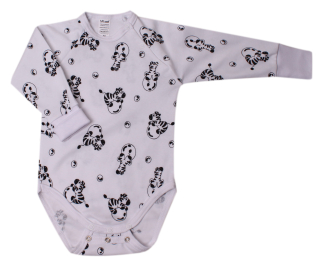 Body kojenecké roustoucí "Zebra" KB2084 bílo-černé