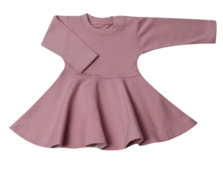Dívčí šaty Tinka Mkcool S10022 starorůžová
