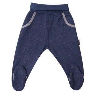 Polodupačky "JEANS" MKcool KP0048 modrá denim