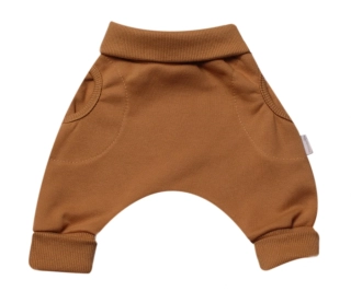 Tepláčky "rostoucí" BAGGY MKcool MK2338 medové