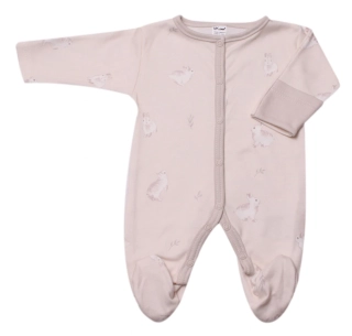 Overal kojenecký na spaní Králíček MKcool KO2047 béžový