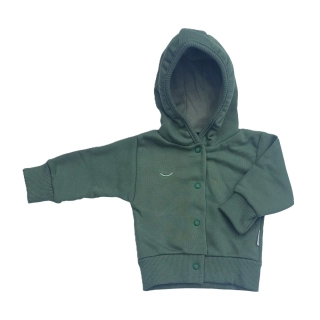 Kabátek s kapucí MKcool 2507 zelený