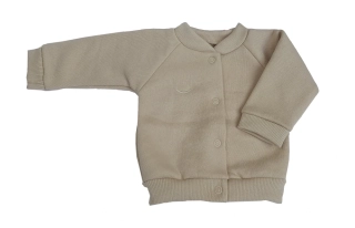 Kabátek počesaný Bomber MKcool MK2431 béžový