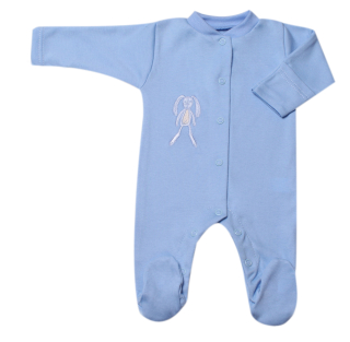 Overal kojenecký na spaní "Králíček" MKcool KO2053 modrý