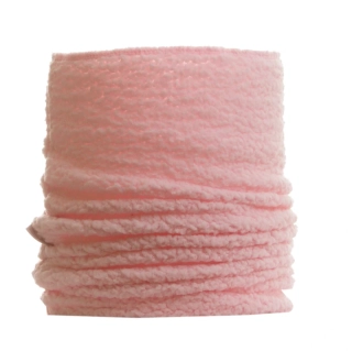 Nákrčník/tunel velký 22x33 MKcool KN0106 - beránkový  světle růžový