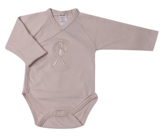 Body kojenecké zavinovací "Králíček" MKcool MK2036 cappuccino